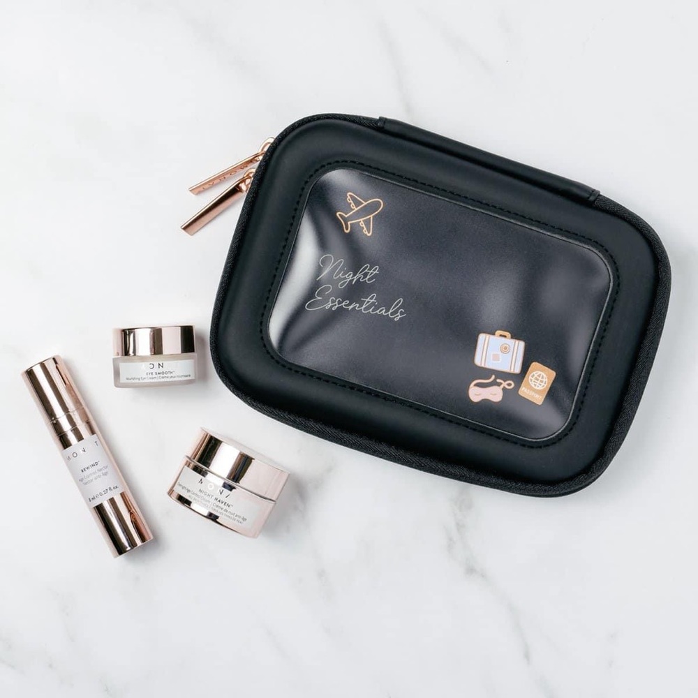 MONAT NIGHT ESSENTIALS TRAVEL SET SKINCARE